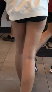 Tight smooth teen at the bake shop