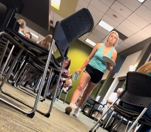 (OC) college girls at lunch and dinner