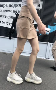 Hot Legs in a Skirt Street Creepshots