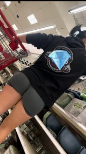 Gym PAWG @ target in biker shorts (OC)