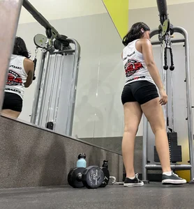 Spandex shorts lateeeena  10/10