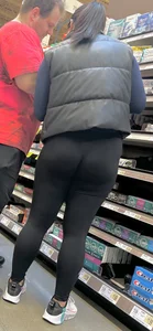 Tight booty Asian chic in black‼️
