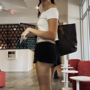 Quick cap of PYT IN TINY SHORTS ASU area