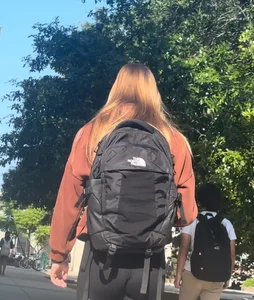 College Pawg Walking in Lulu + Slim Extra showing Cameltoe in Flares