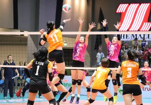 Thai candid volleyball girls