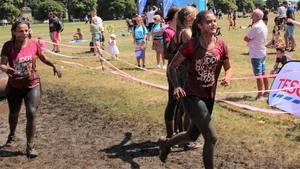 Bristol Pretty Muddy 5k race girls 2018