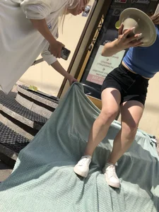 Hot legs on the street