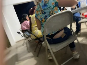 Whale tail black thong
