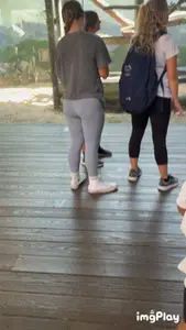 Cute PAWG at the ZOO W/VPL