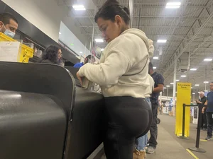 Small cute Latina milf with plumpy ass
