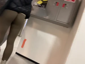 Girls With Very Hot Butts in Leggigns - Gym Locker Room Creepshots Series