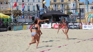 Weymouth beach volleyball girls  2019