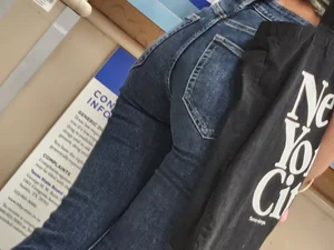 Out in the Wild 17 ( Slim chick with tight jeans)