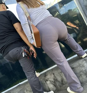 Thick Latina With Nice Ass & VPL