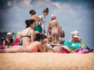 Beach and bikini girls