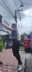 Ask for directions to a sexy blonde Colombian with a big butt.”