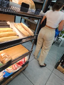Her ass too big for the pants