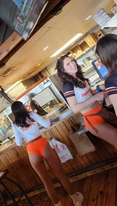 Hooters waitress part 2