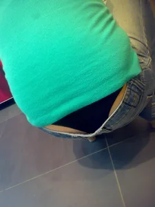Huge collection of whale tails, ass cracks and panty peeks in public