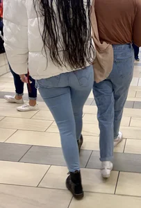 Fly in her Levi’s