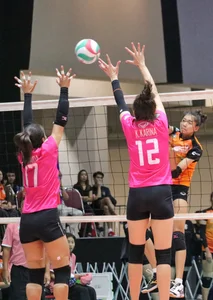 Thai candid volleyball girls