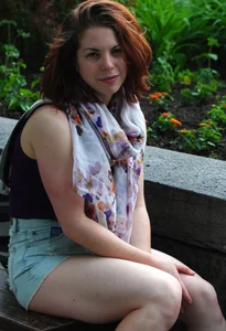 Girlfriend candids in shorts