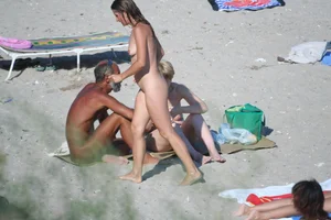 Continesti nude beach girls in Romania