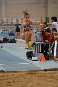 Candid track and field girls