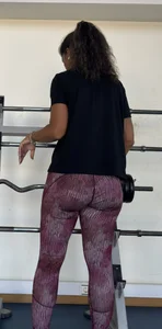 Another juicy ass at gym