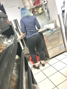 Starbucks Coworkers ASS and VPL