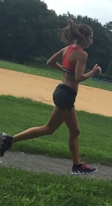 Candid runners and track girls