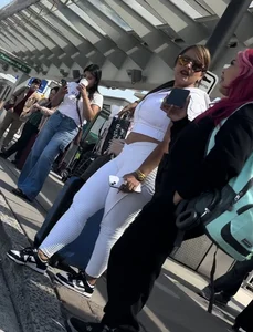 Airport Colombian big booty BBL pt2 (OC )
