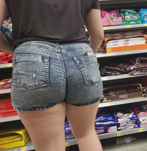 PAWG ASS Stuffed Her Shorts (BEND, UPSHOT, oc)