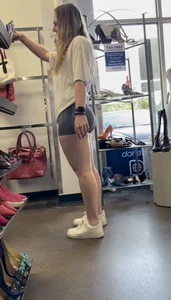 GRADE A+++ Bubble Butt Spandex Teen *CAUGHT* and She Films Back