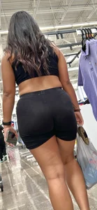 [OC] Hot Latina MILF Booty Walmart biker shorts + GIFs