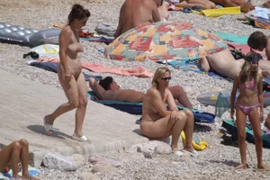 Croatia nude beach females, mostly mature