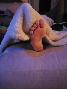 Feet of sleeping (or just chilling) girls