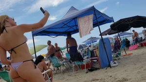 Brazillian beach creepshots, huge gallery of candid girls in swimsuits