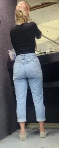 Armed and dangerous blonde at the gun range