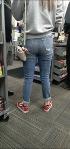 Nice ass in line