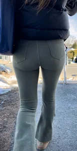 Pt.2 Redhead college girl with a round and jiggly booty