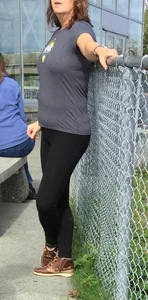Candid girls in leggings and tights