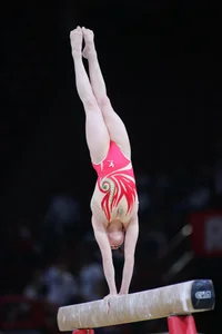 Candid gymnastics girls