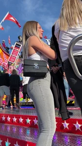 Blonde PAWG at the Fair (Not OC)