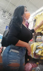 The PERFECT Latina Ass in Tight Jeans