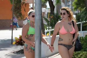 Riviera Beach, Florida tons of sexy bikini babes