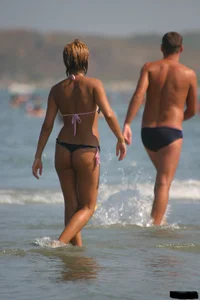 Sexy beach and bikini girls