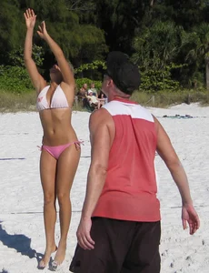 Beach and bikini girls