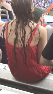 College gal at football game VTL