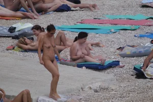 Croatia nude beach females, mostly mature